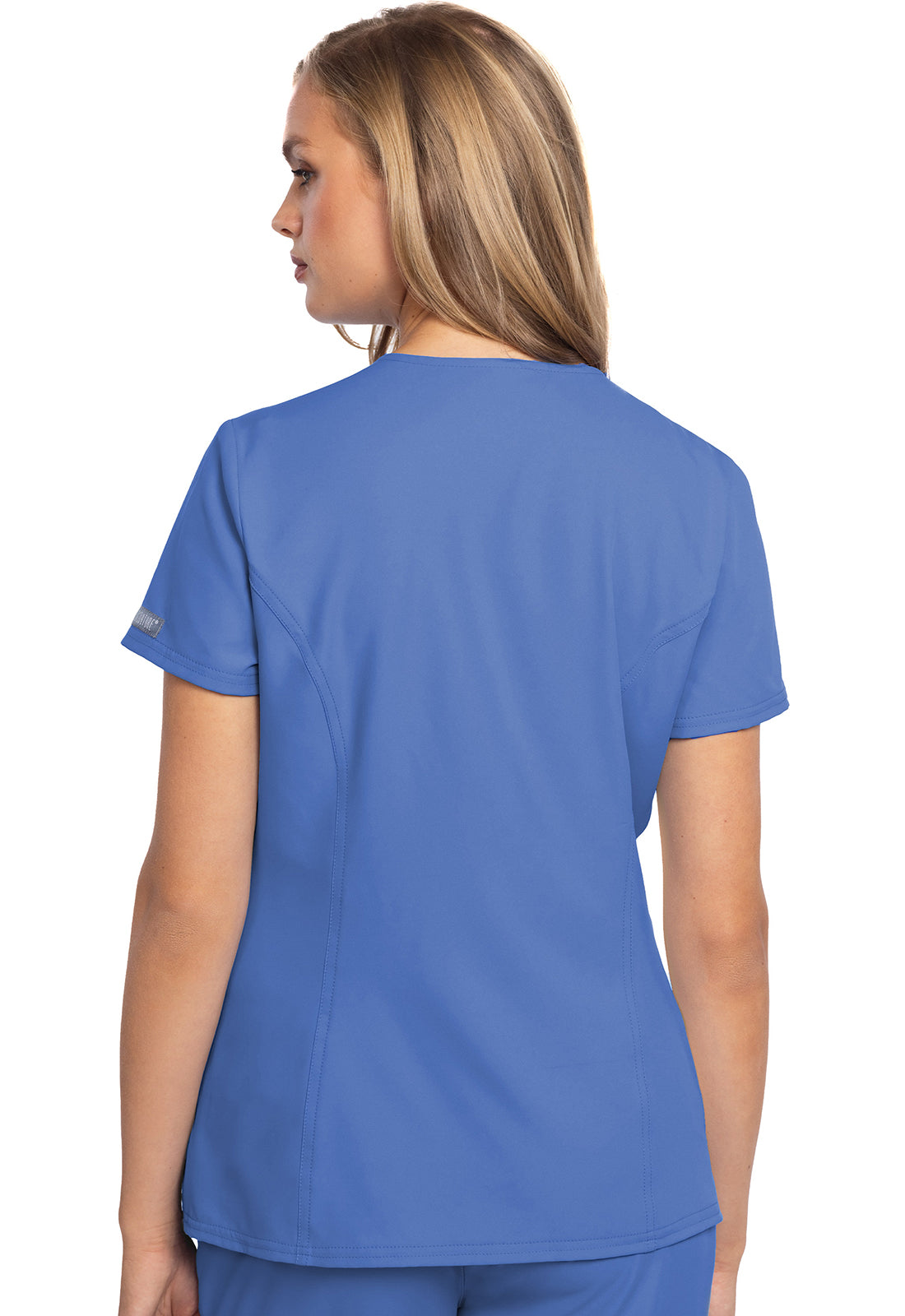 Women's Zip Front Henley Top - Ciel