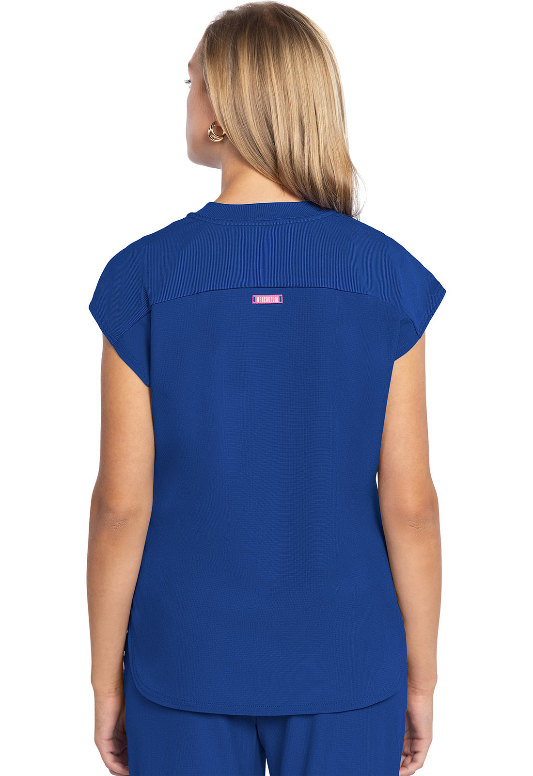 Women's  Round Neck Tuckable Top - Royal