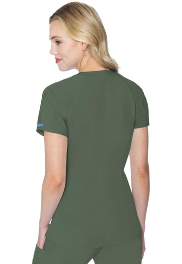 Women's Raglan Sleeve Top - Olive