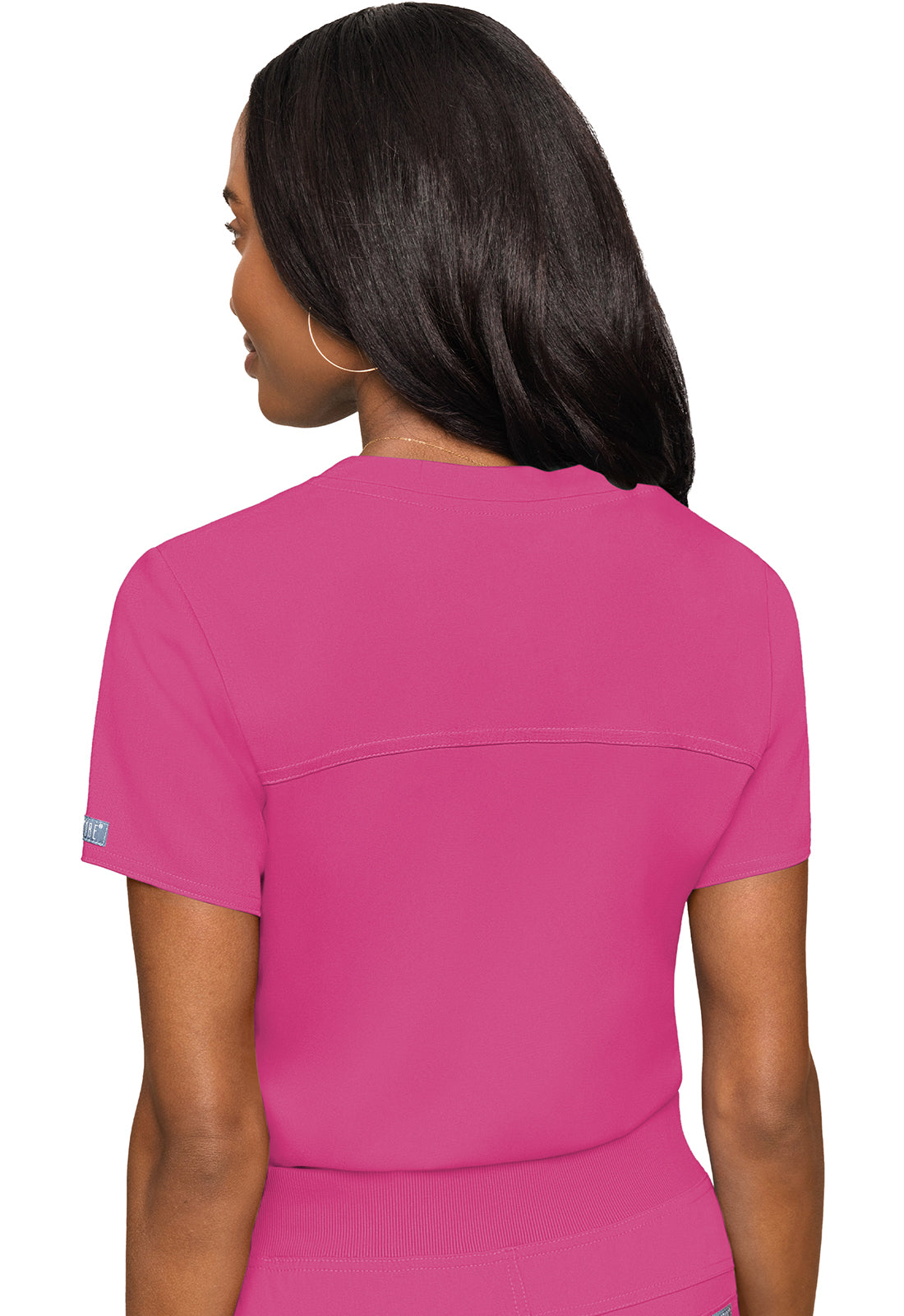 Women's V-Neck Tuck In - Raspberry Tart
