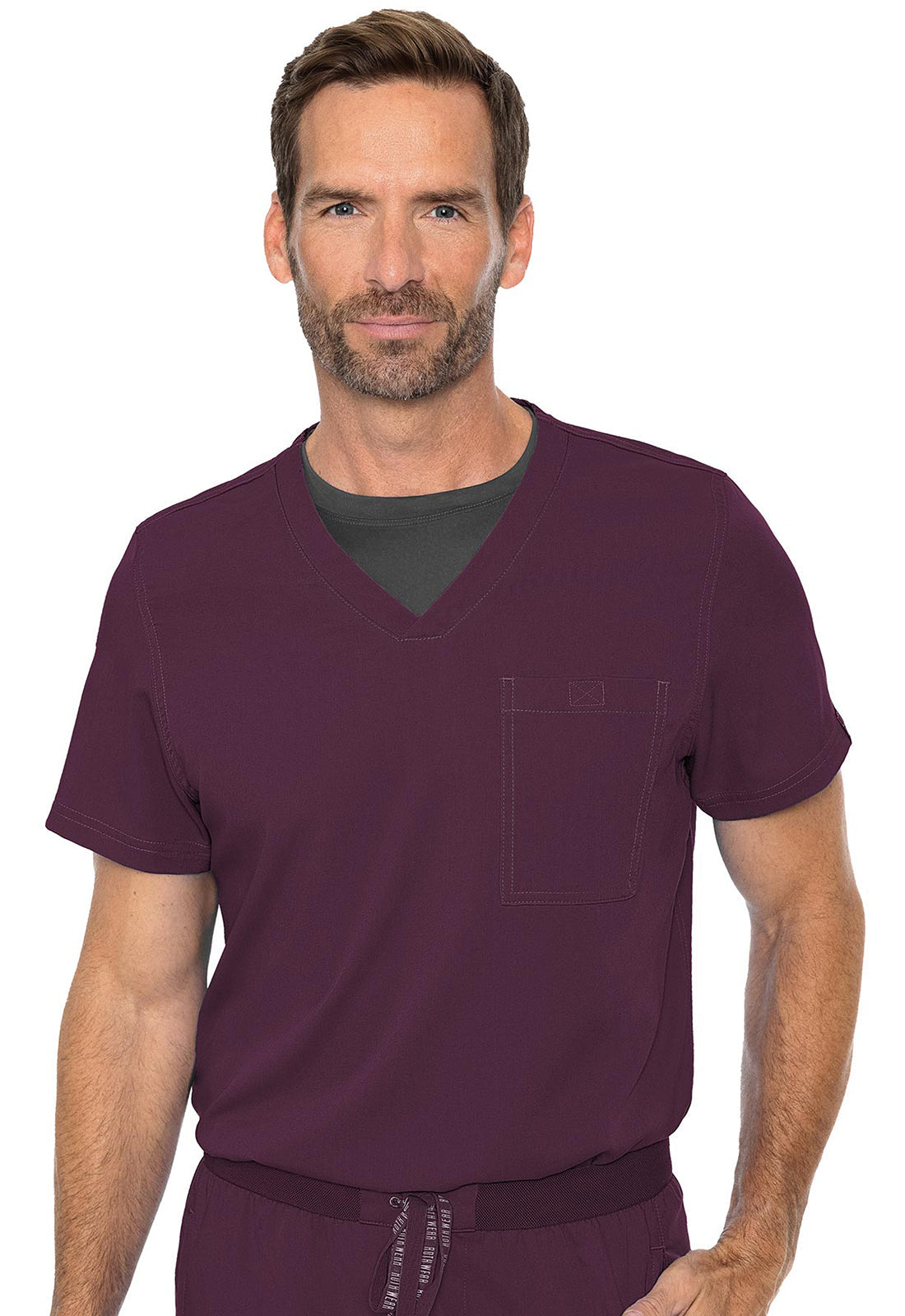 Men's Cadence One Pocket Top - Wine