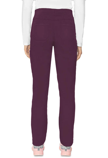 Women's Jersey Waist Yoga Pant - Wine