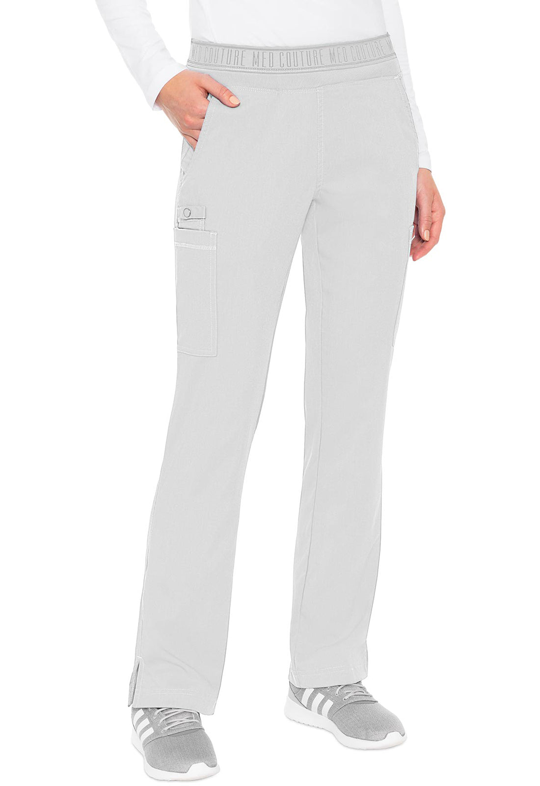Women's Yoga 2 Cargo Pocket Pant - WHITE