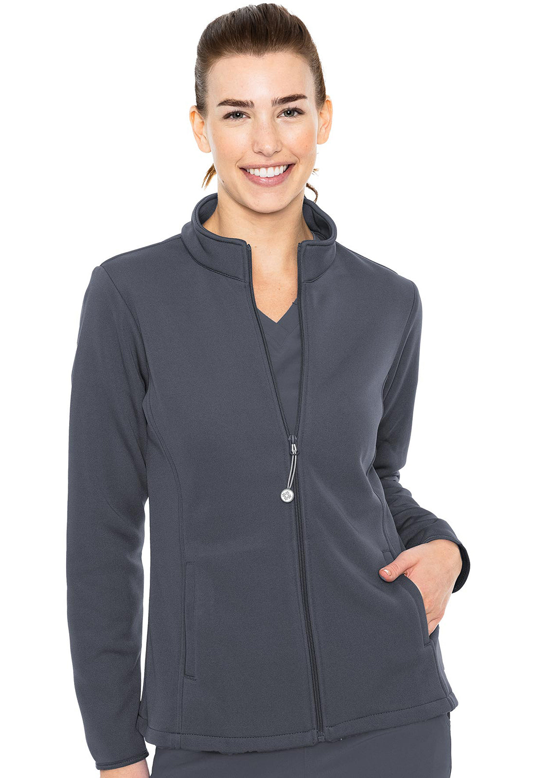 Women's Performance Fleece Jacket - Pewter