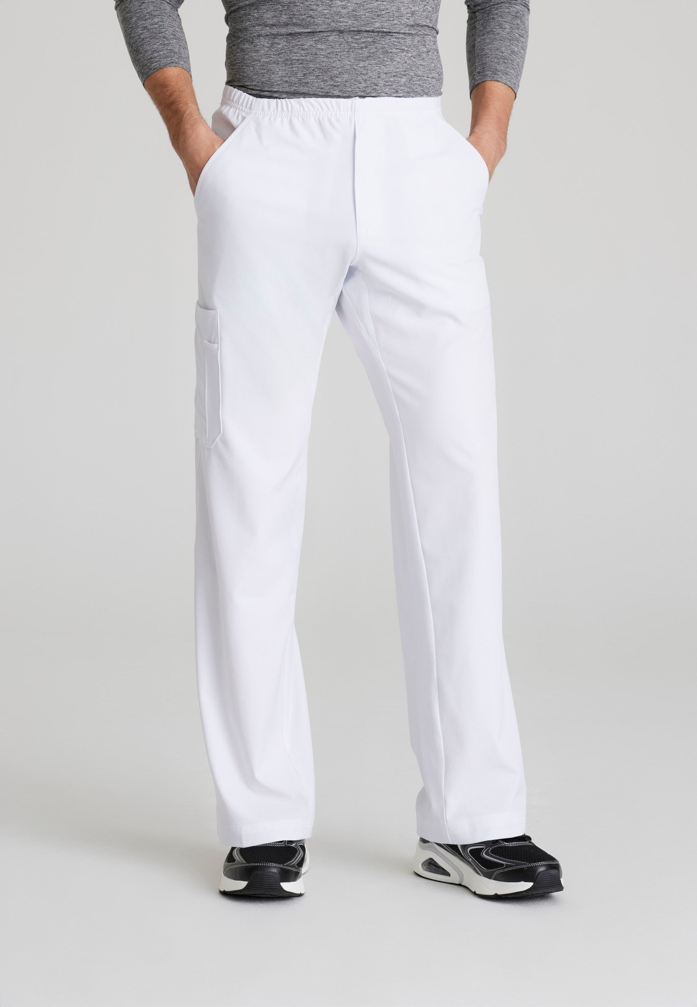 Structure Pant - White - Jen's Scrubs
