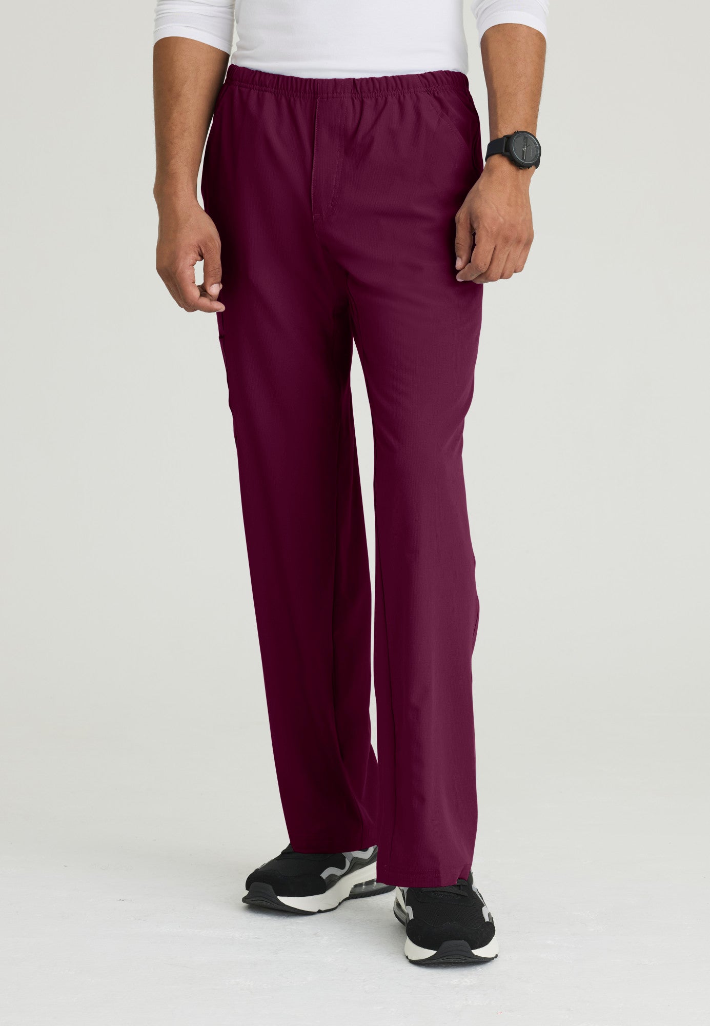 Structure Pant - Wine - Jen's Scrubs