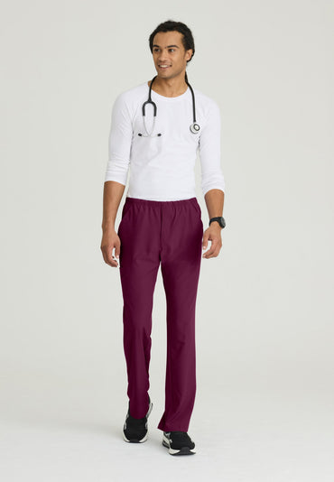 Structure Pant - Wine - Jen's Scrubs