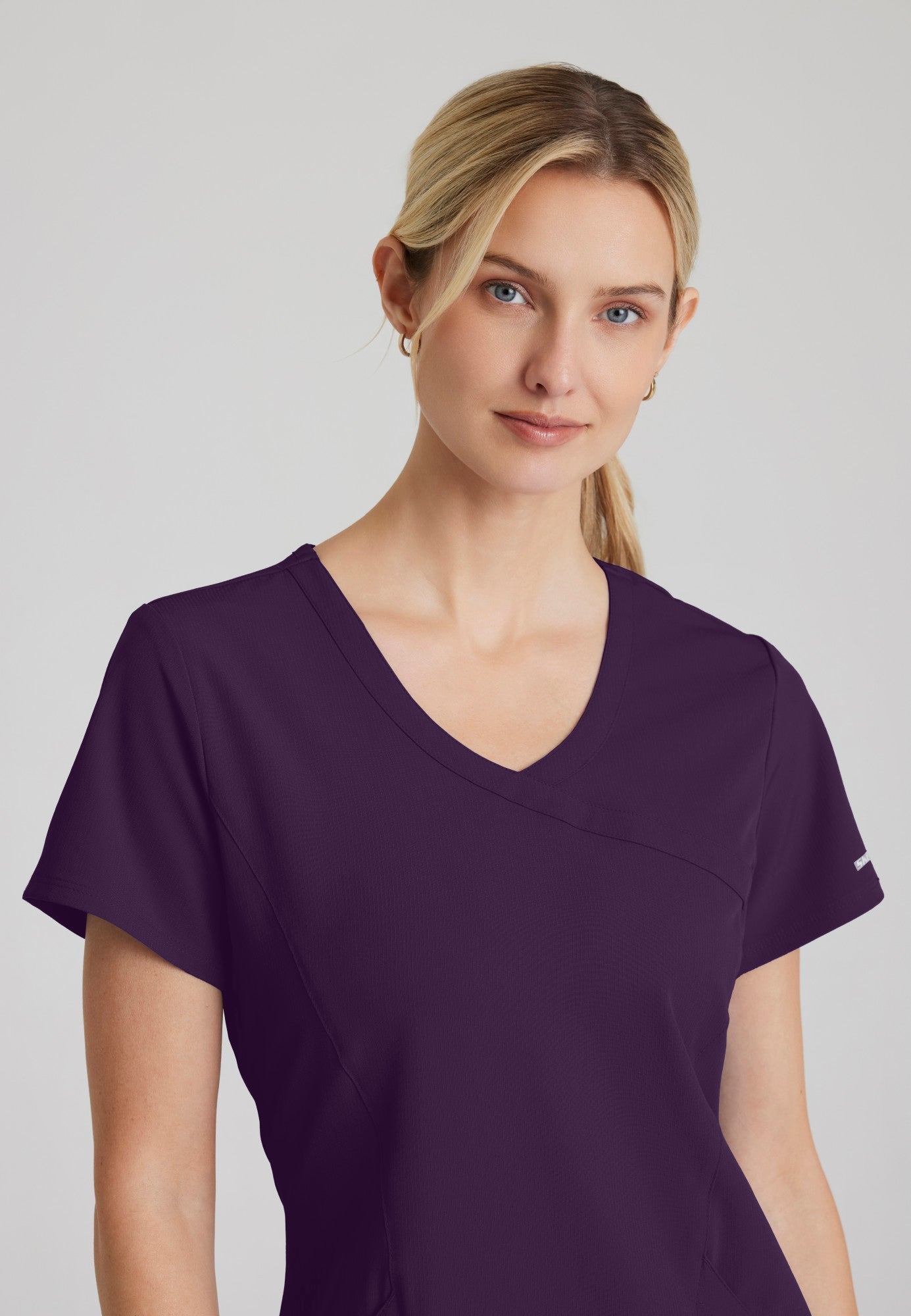 Reliance Top - Eggplant - Jen's Scrubs