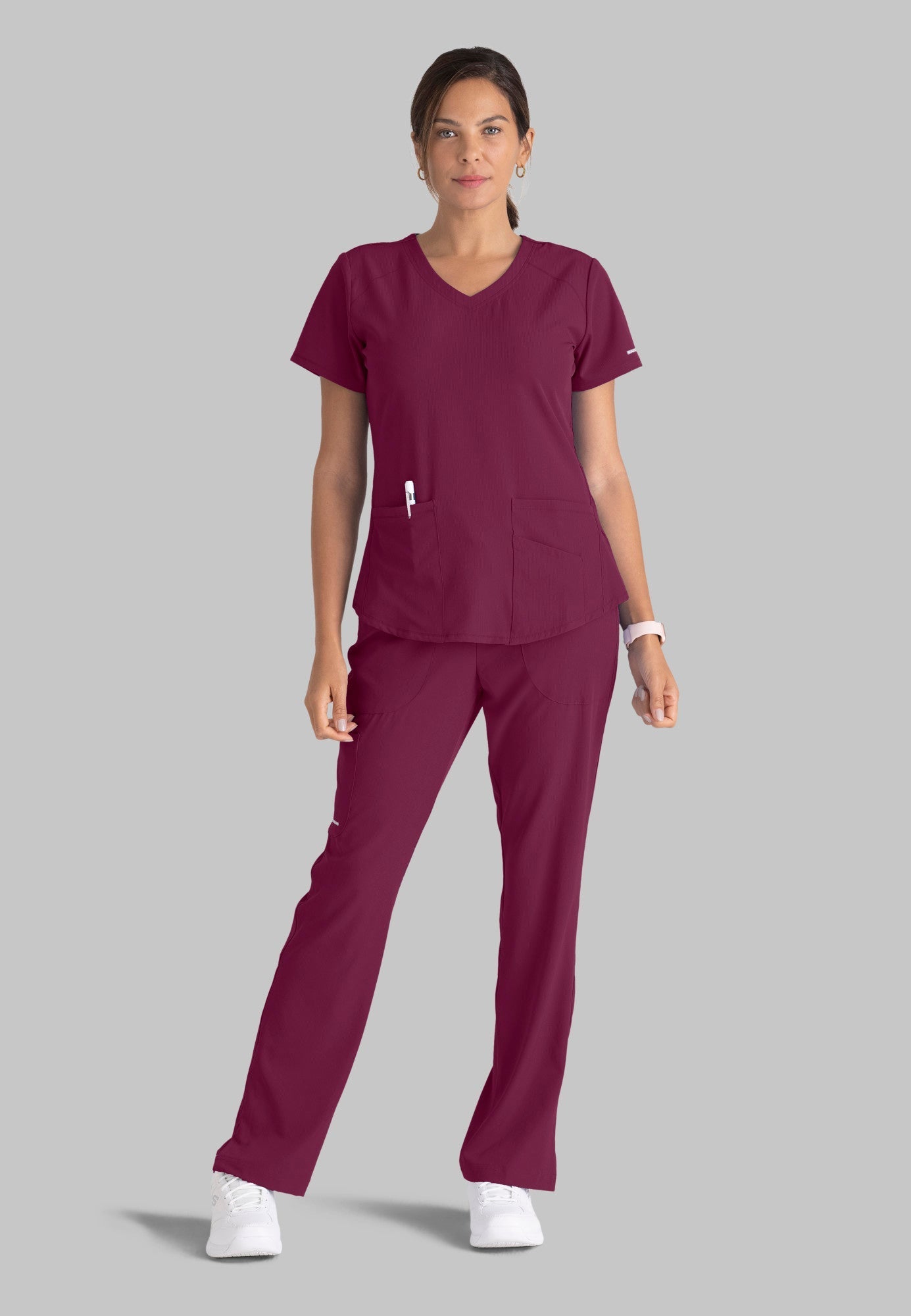 Reliance Pant - Wine - Jen's Scrubs
