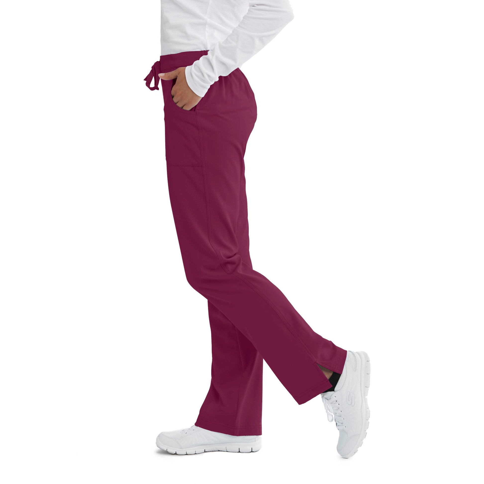 Reliance Pant - Wine - Jen's Scrubs