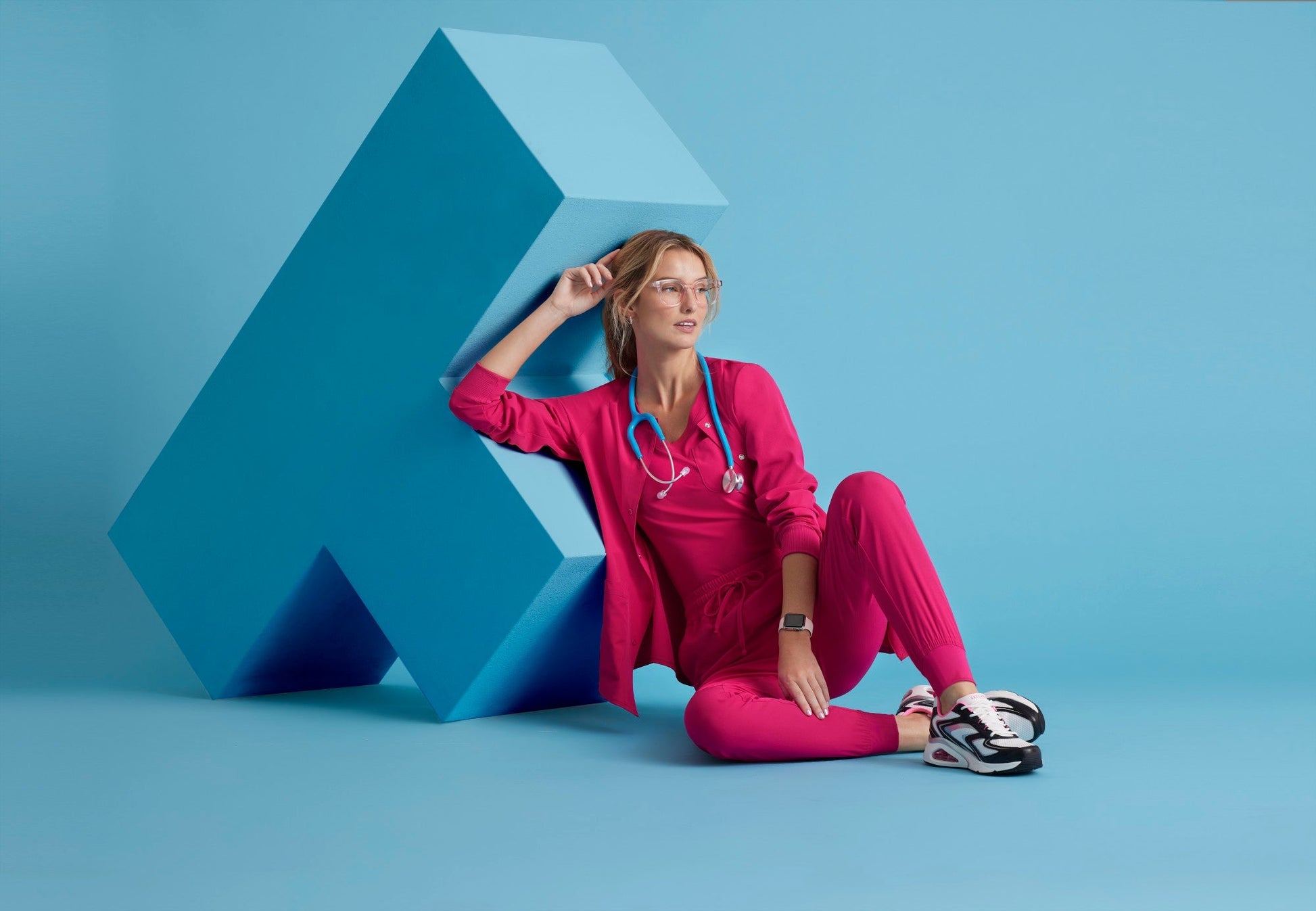 Stability Warm-Up - Vibrance Pink - Jen's Scrubs