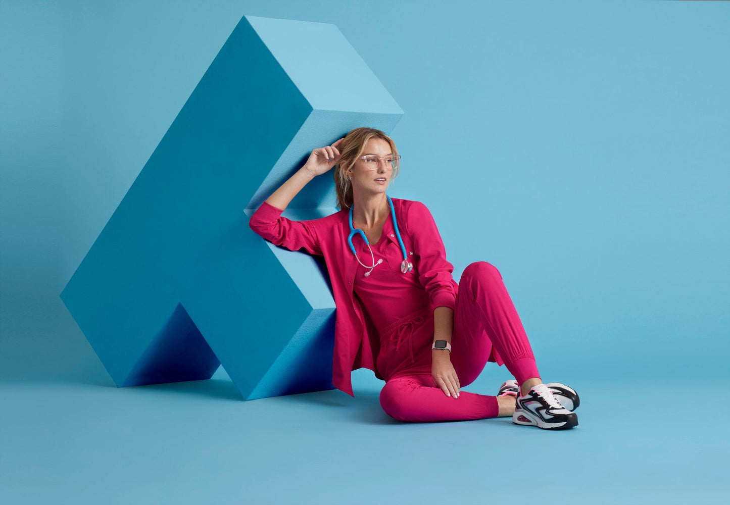 Stability Warm-Up - Vibrance Pink - Jen's Scrubs