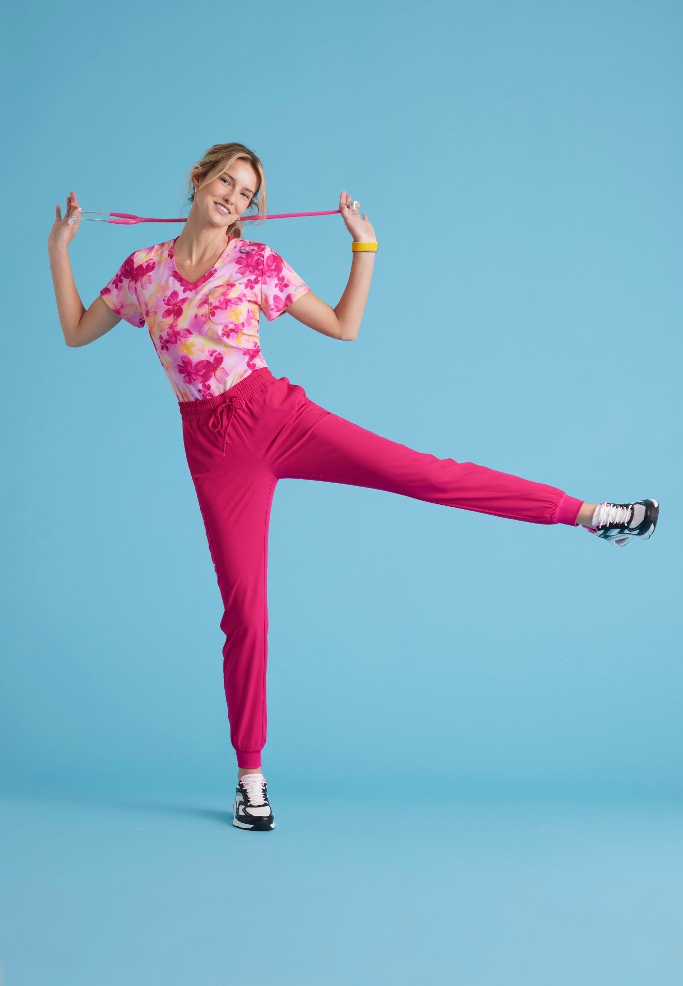 Theory Jogger - Vibrance Pink - Jen's Scrubs