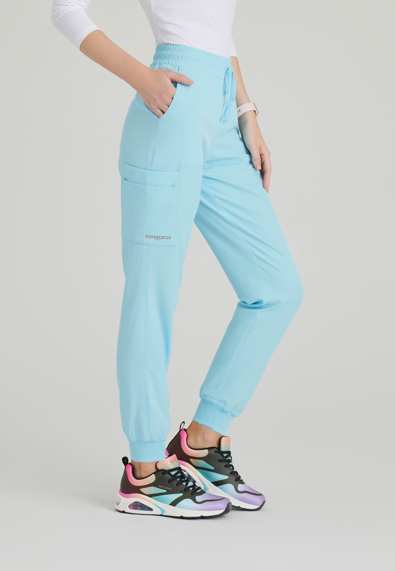 Theory Jogger - Poolside Blue - Jen's Scrubs