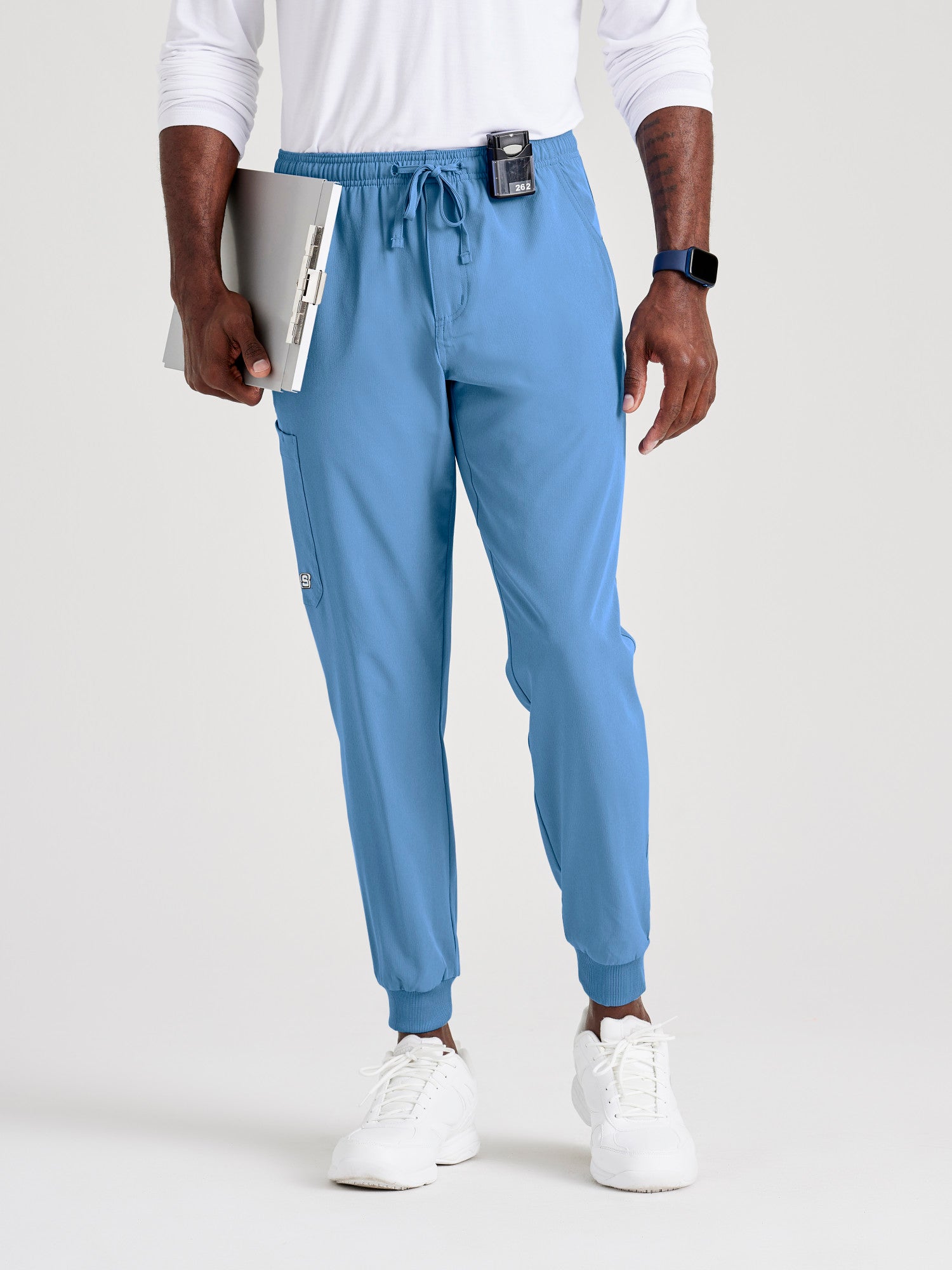 Structure Jogger - Ciel Blue - Jen's Scrubs