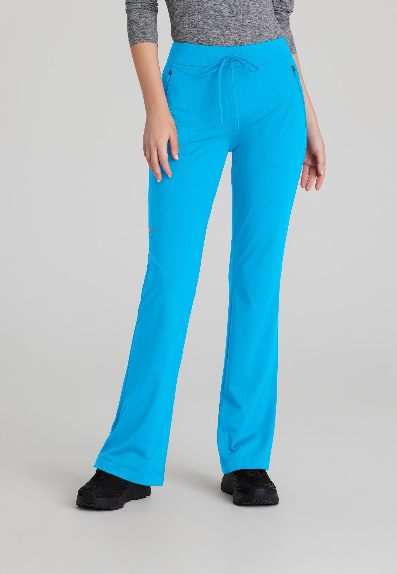Glide Knit Flare Pant - Bold Azure - Jen's Scrubs
