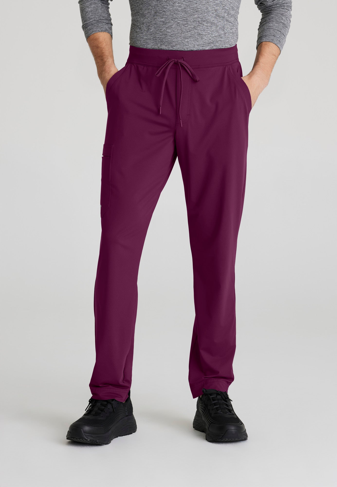 Rebound Knit Pant - Wine - Jen's Scrubs