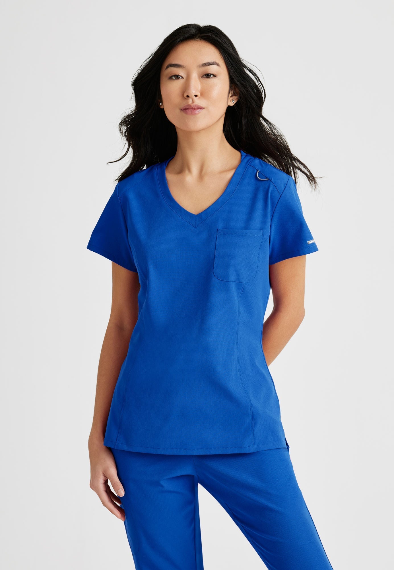 Dignity Top - New Royal - Jen's Scrubs