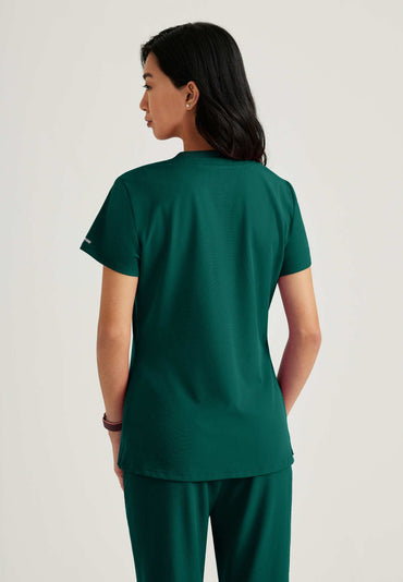 Dignity Top - Hunter Green - Jen's Scrubs