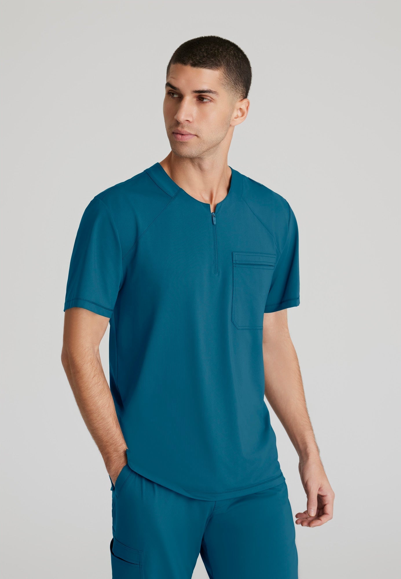 Flex Knit Top - Bahama - Jen's Scrubs