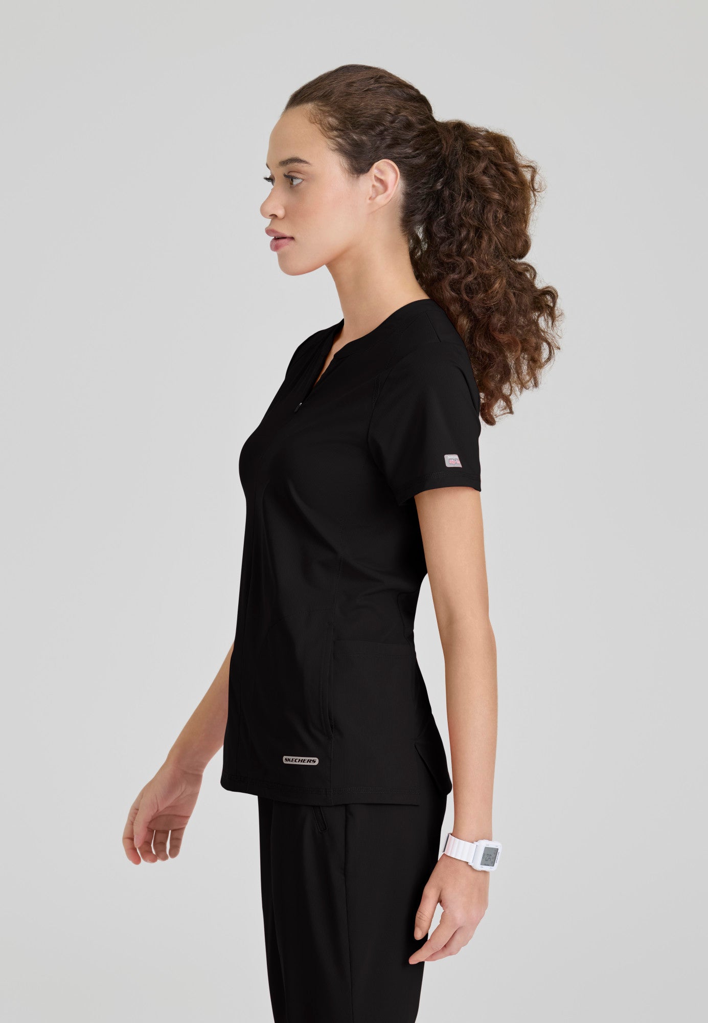 Glide Top - Black - Grey's Anatomy Scrubs