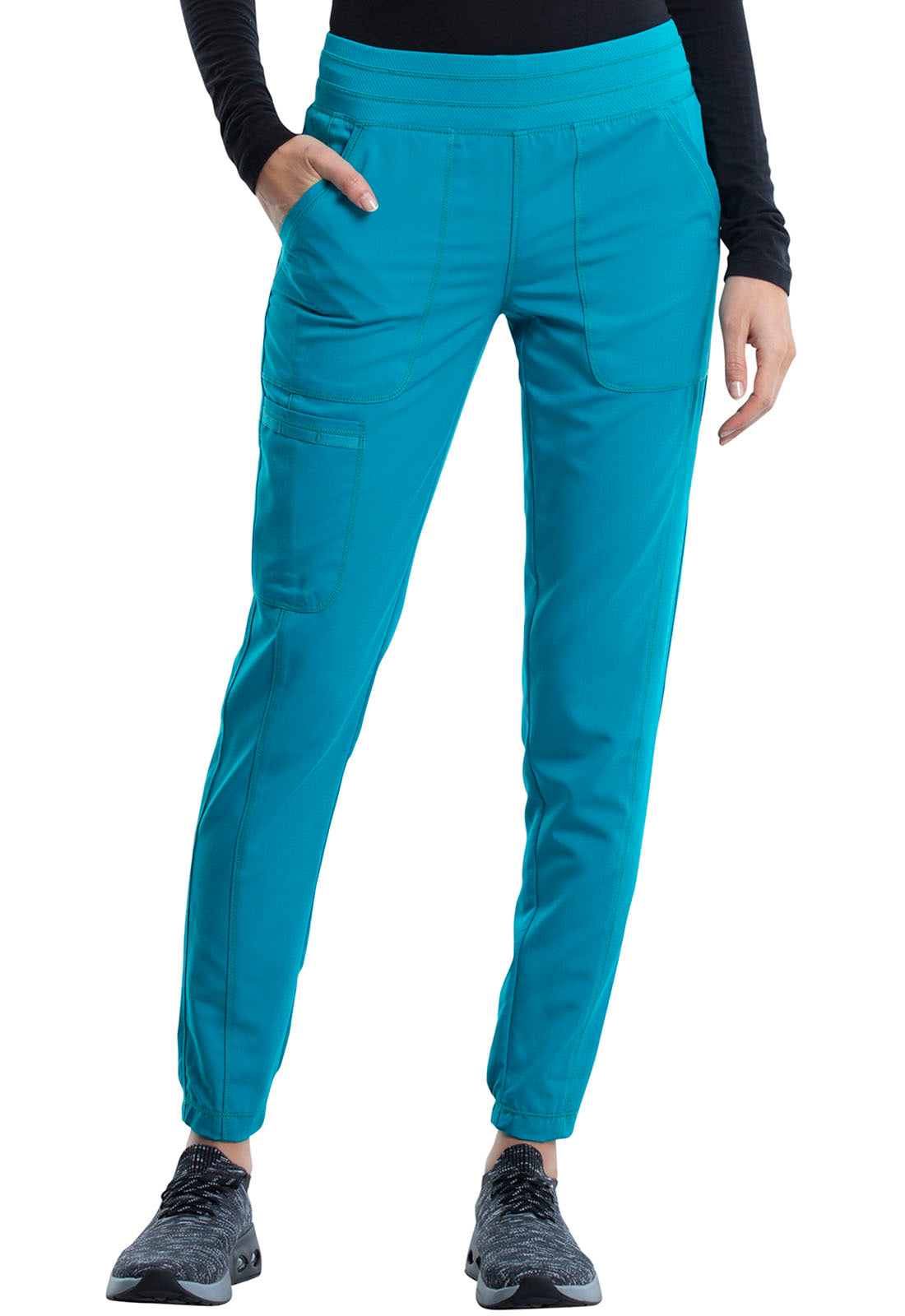 Women's Natural Rise Jogger - Teal Blue