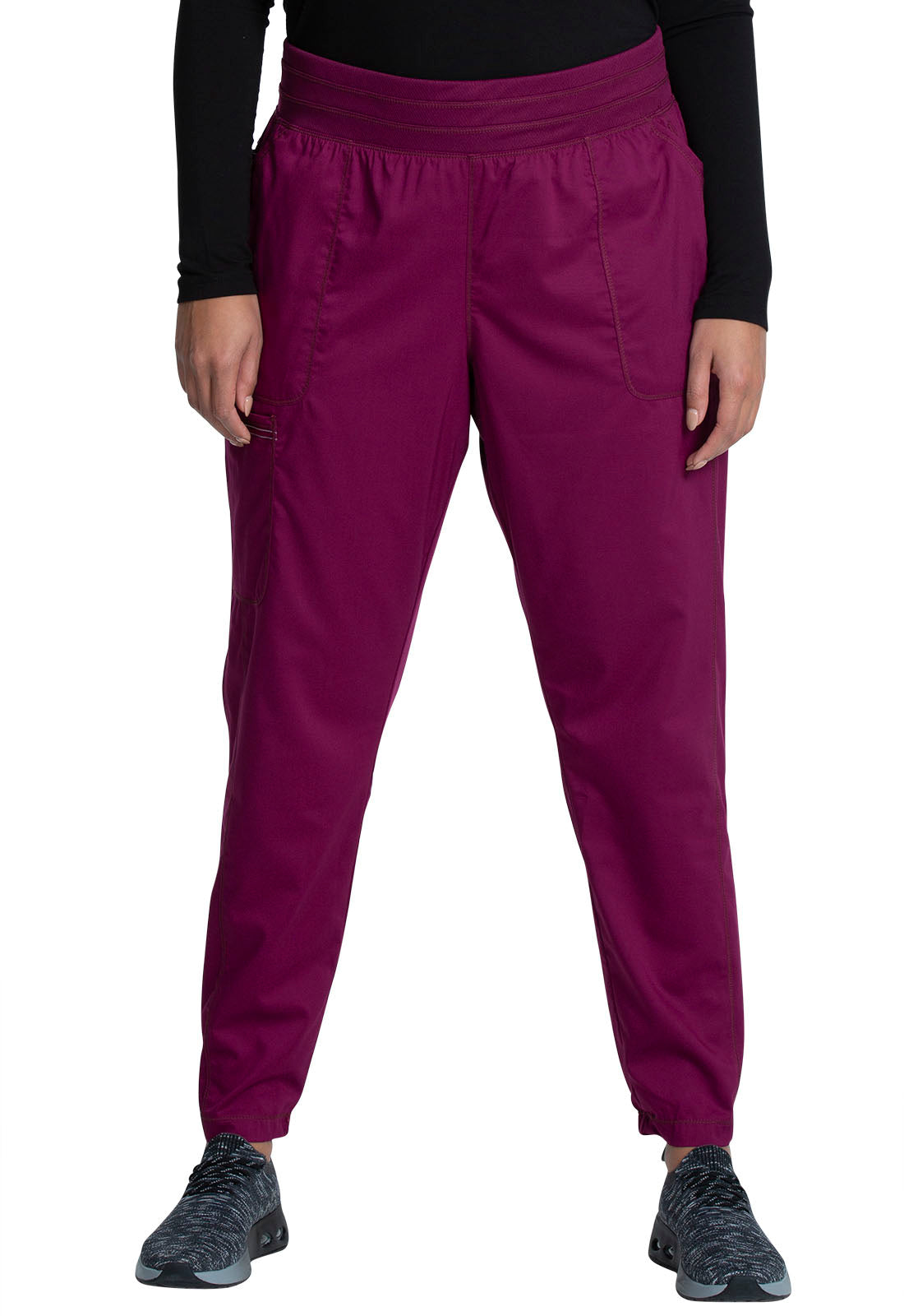 Women's Natural Rise Jogger - Wine