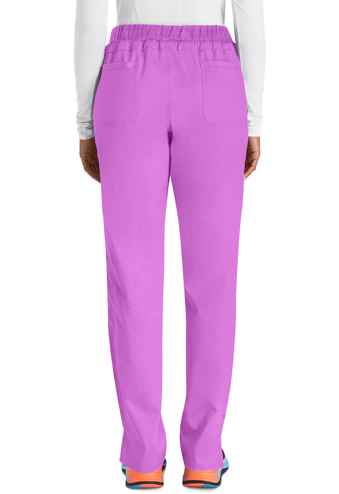 Women's Mid Rise Tapered Leg Drawstring Pant - Sweet Berry