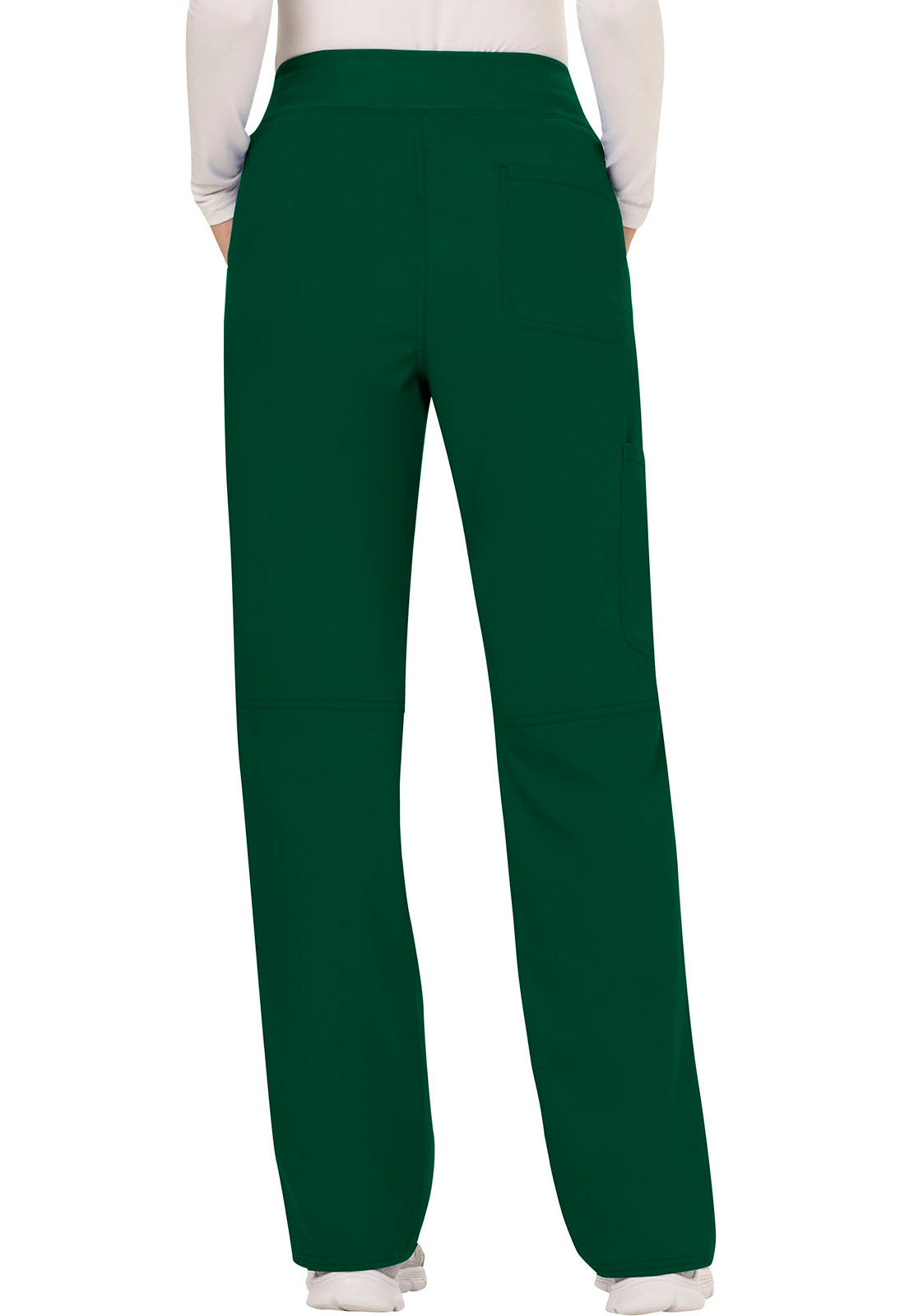 Women's Mid Rise Straight Leg Pull-on Pant - Hunter Green