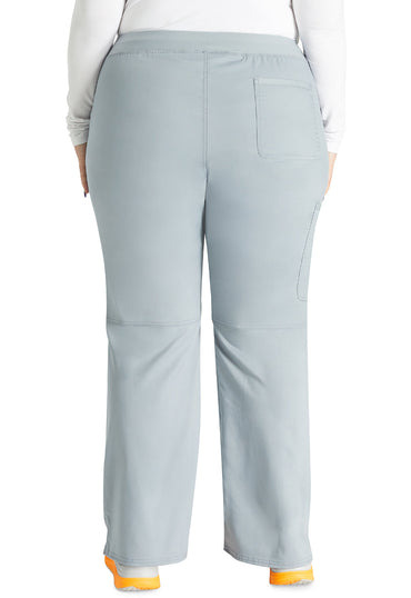 Women's Mid Rise Straight Leg Pull-on Pant - Grey