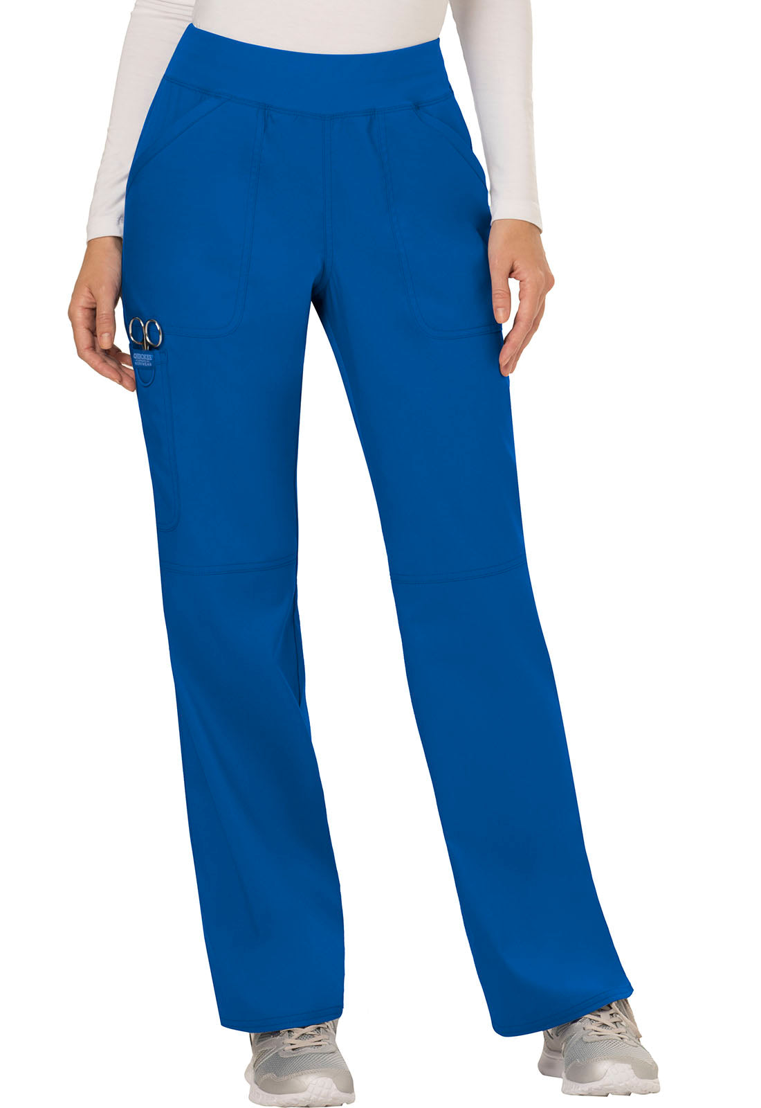 Women's Mid Rise Straight Leg Pull-on Pant - Royal