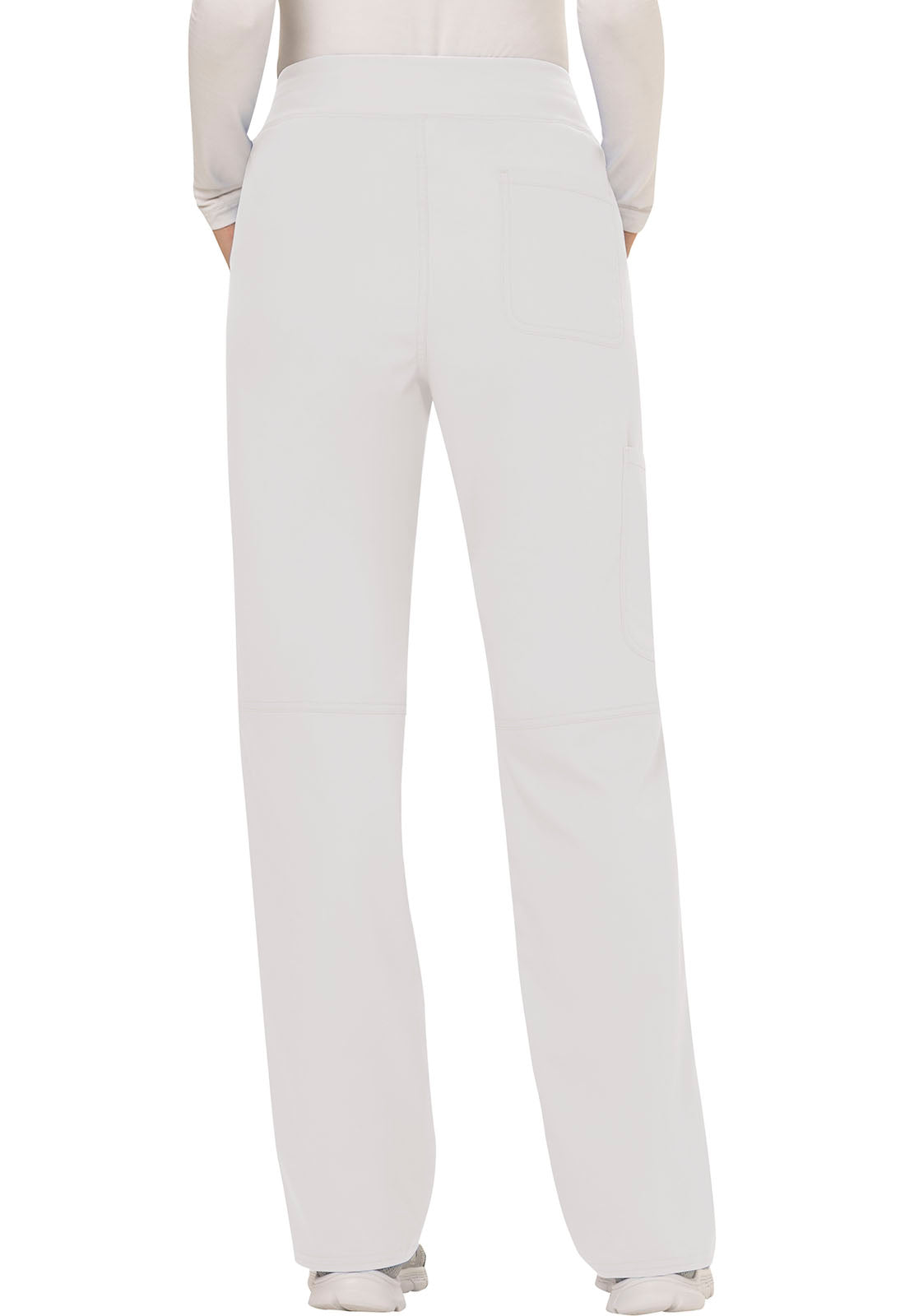 Women's Mid Rise Straight Leg Pull-on Pant - White