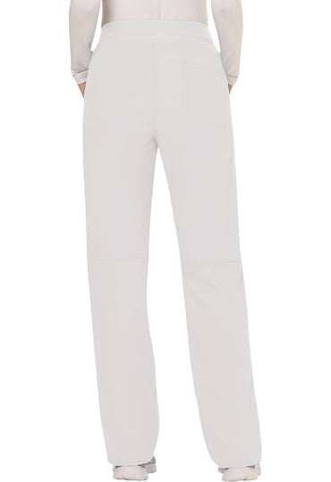 Women's Mid Rise Straight Leg Pull-on Pant - White