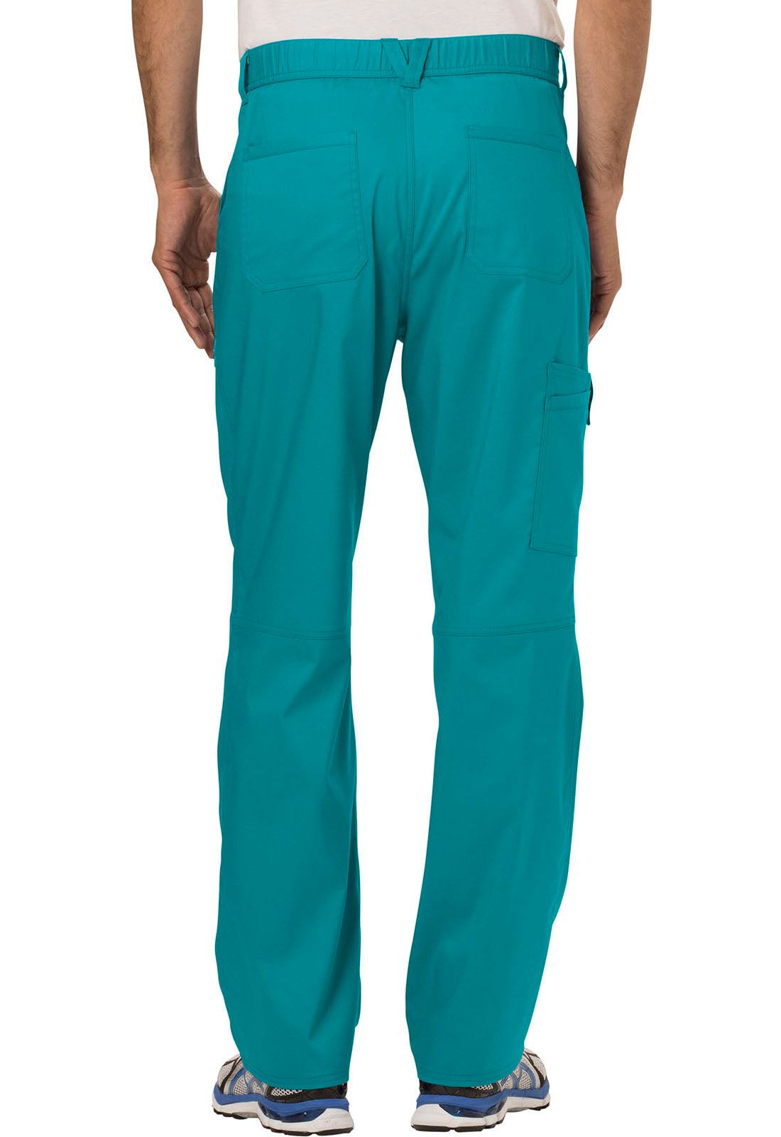 Men's Fly Front Pant - Teal Blue
