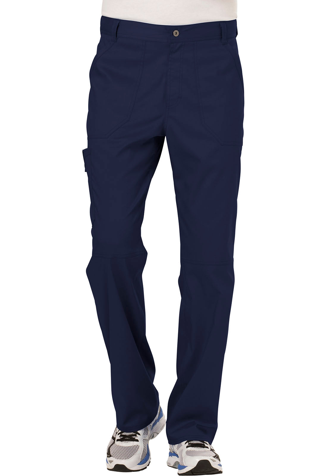Men's Fly Front Pant - Navy