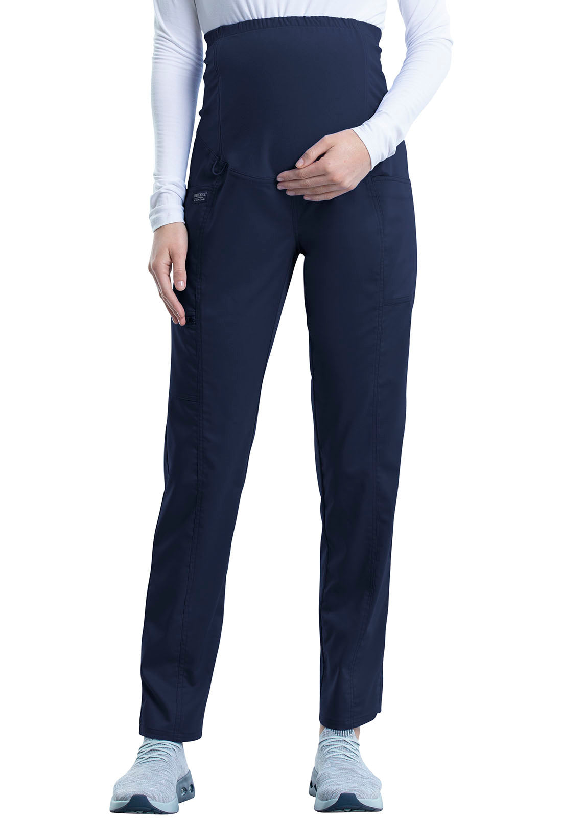 Women's Maternity Straight Leg Pant - Navy