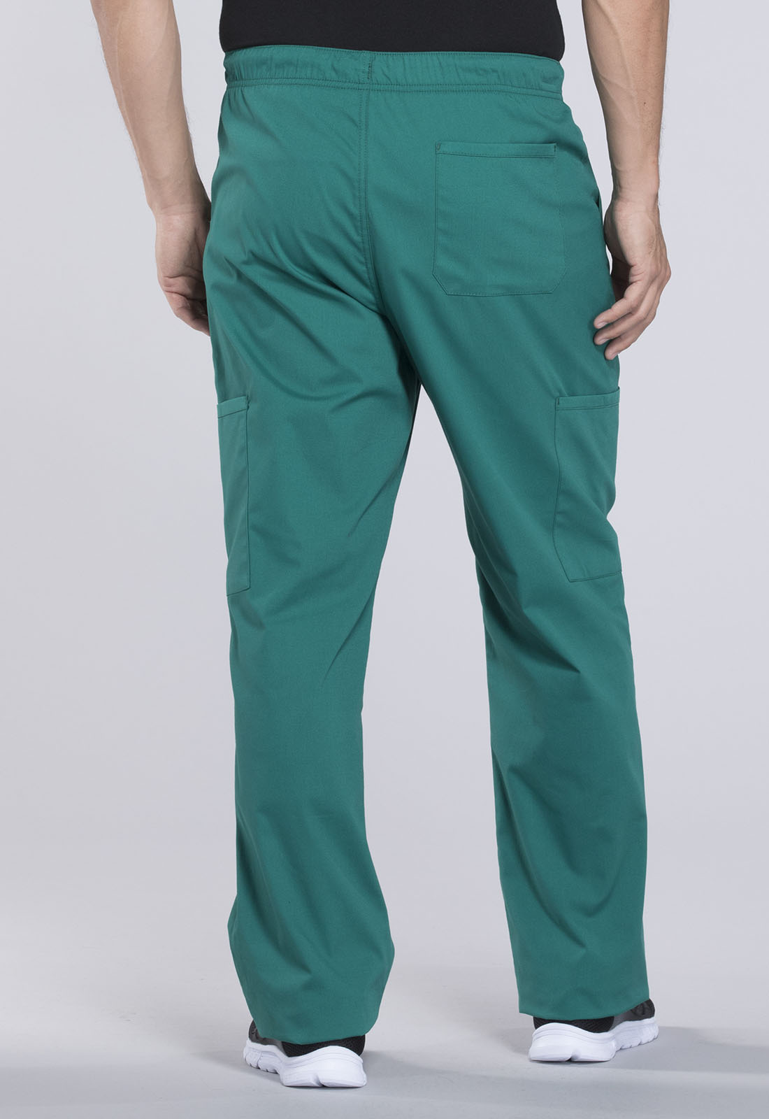 Men's Men's Tapered Leg Fly Front Cargo Pant - Hunter Green