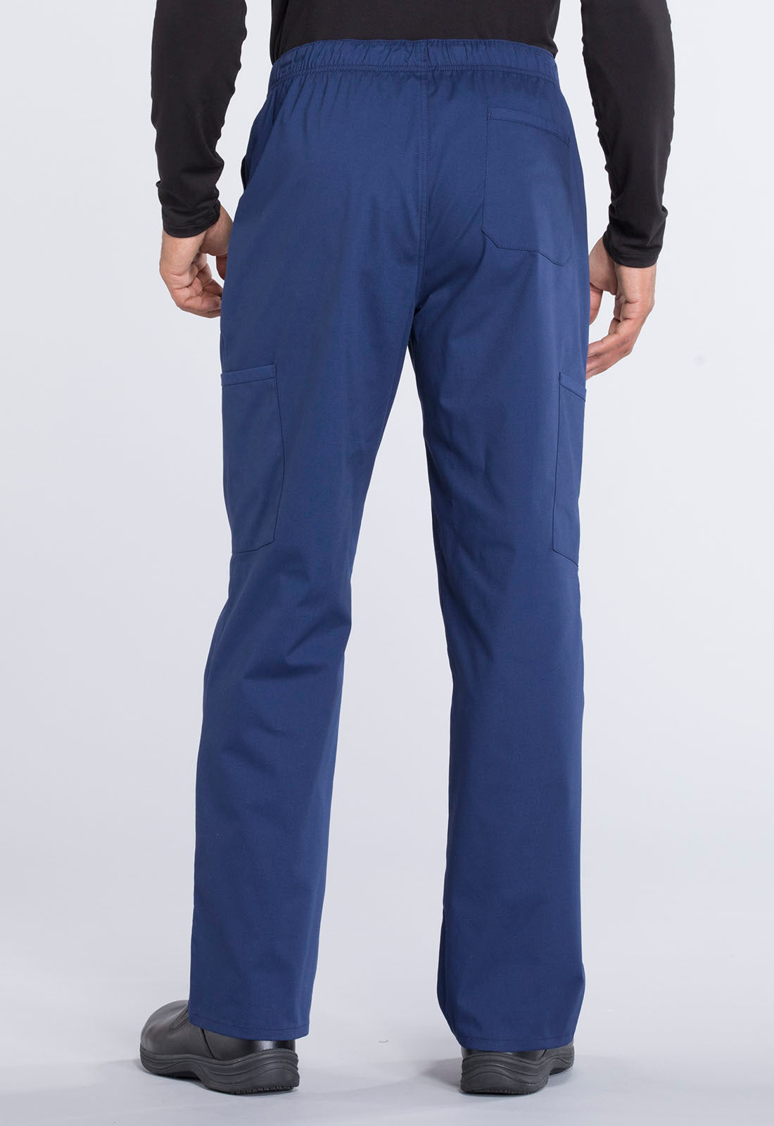 Men's Men's Tapered Leg Fly Front Cargo Pant - Navy