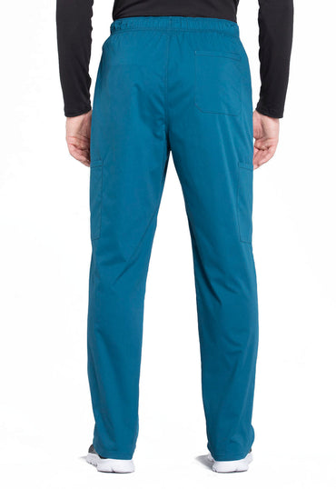 Men's Men's Tapered Leg Fly Front Cargo Pant - Caribbean Blue