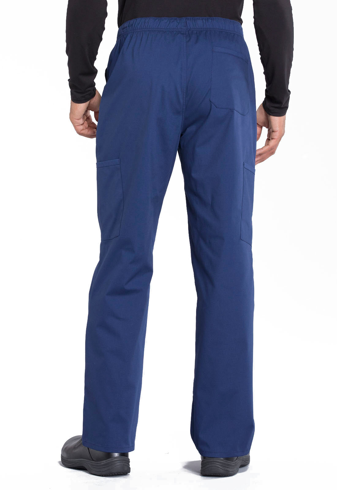 Men's Men's Tapered Leg Fly Front Cargo Pant - Navy