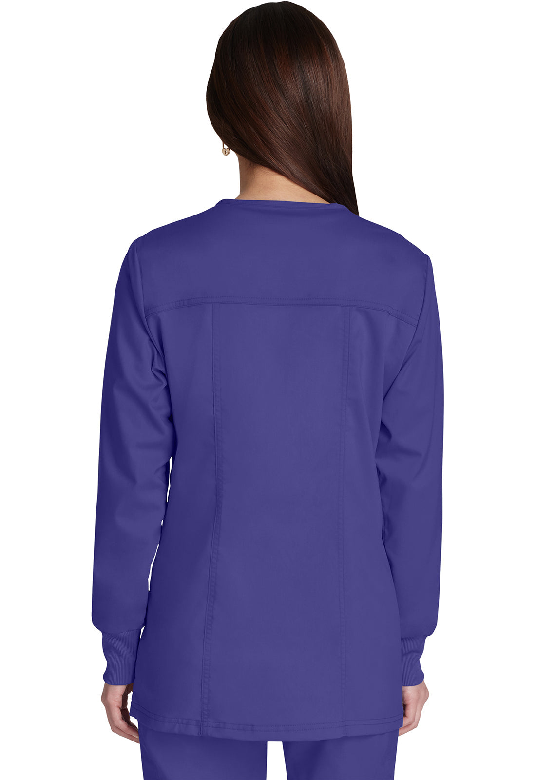 Women's Snap Front Jacket - Grape