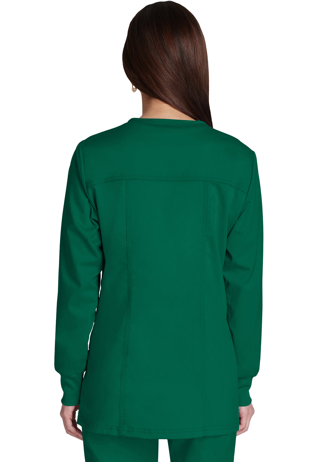 Women's Snap Front Jacket - Hunter Green