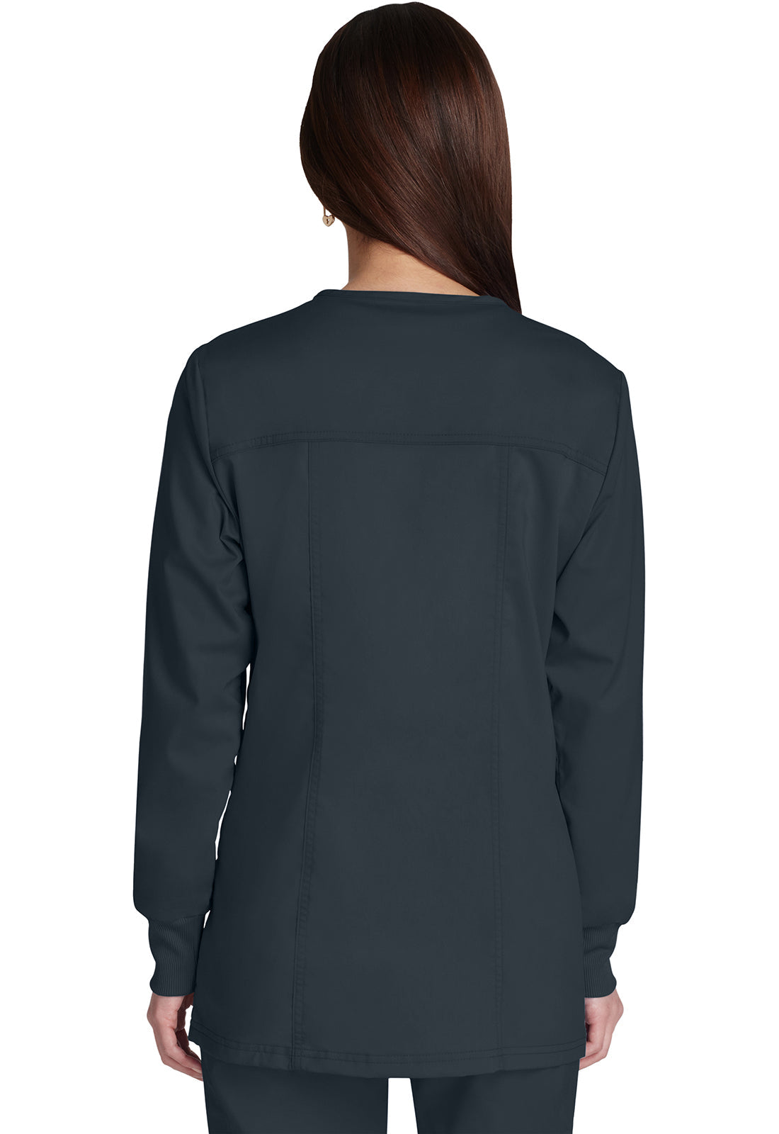 Women's Snap Front Jacket - Pewter