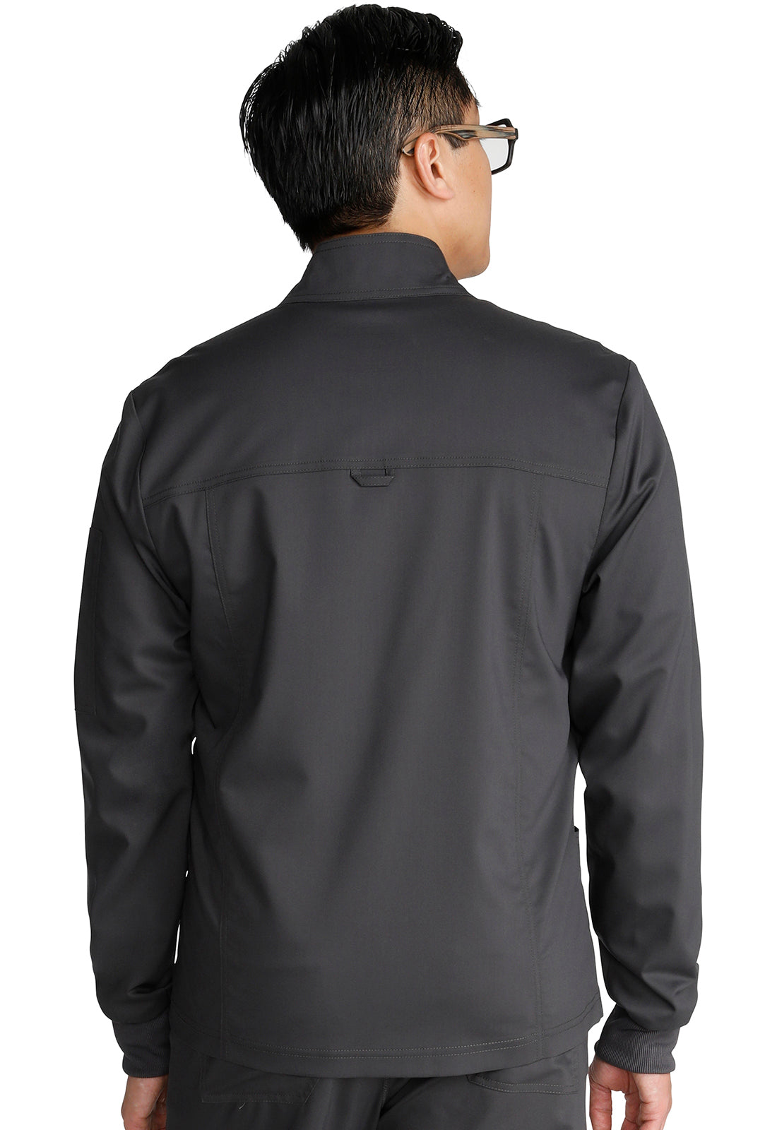 Men's Zip Front Jacket - Pewter
