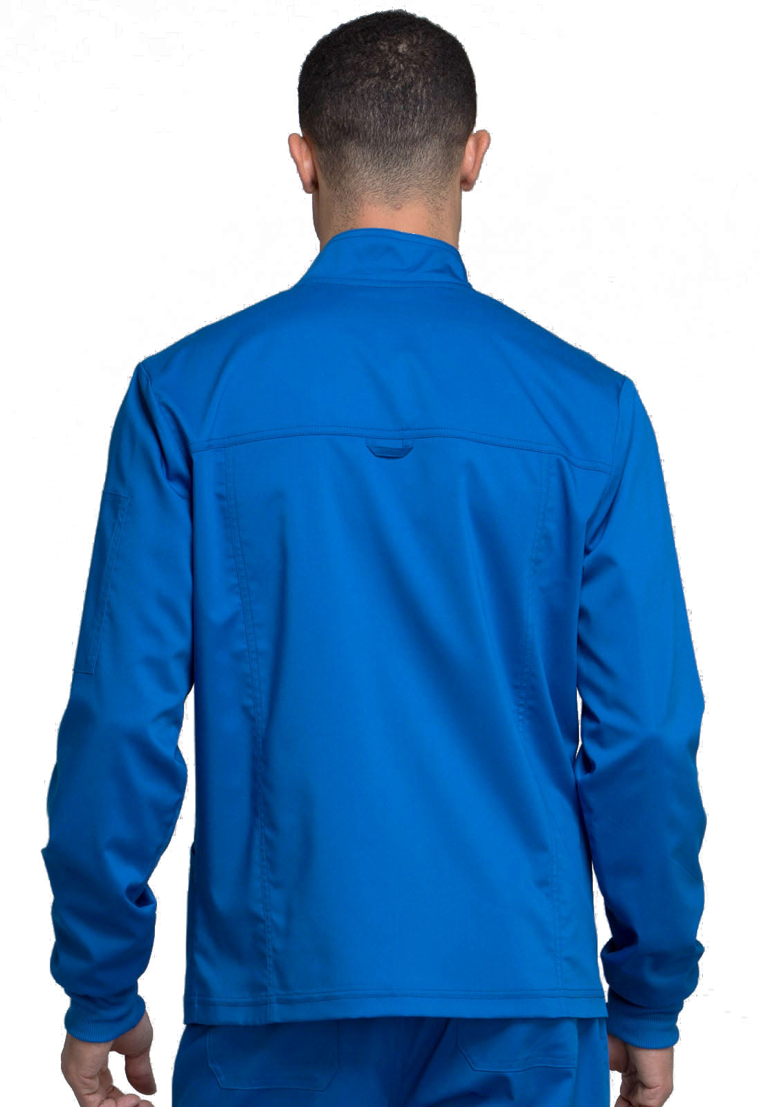 Men's Zip Front Jacket - Royal