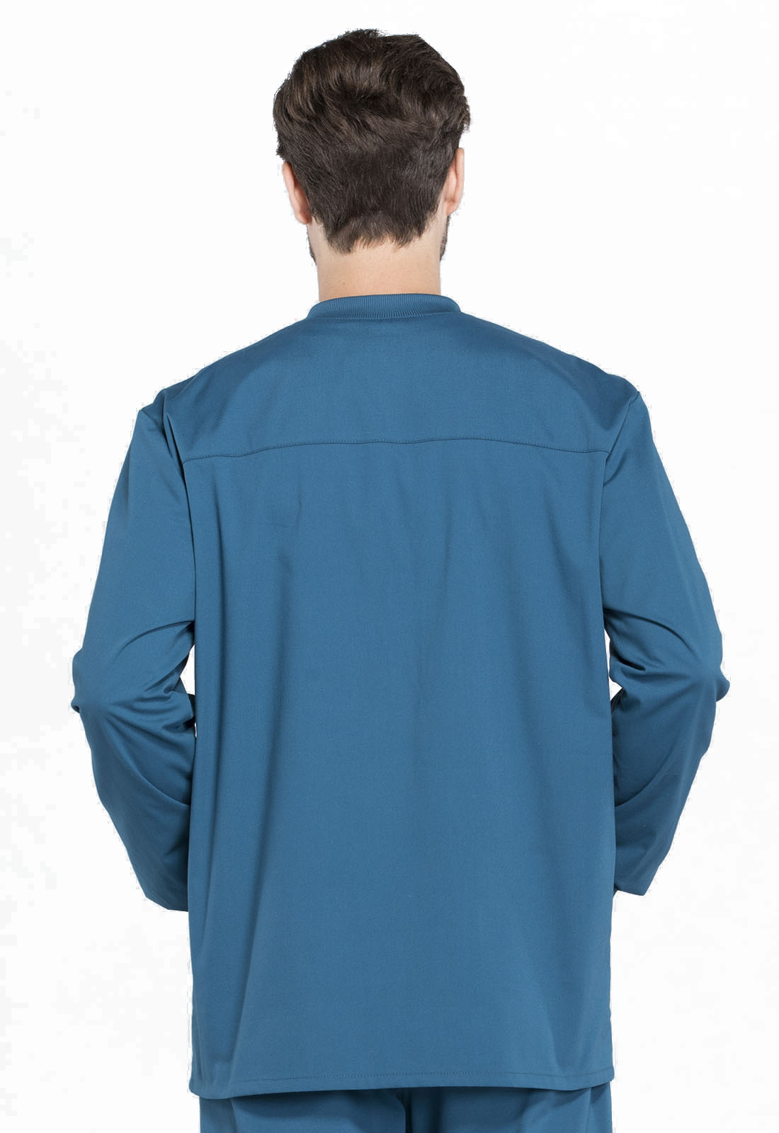 Men's Men's Snap Front Jacket - Caribbean Blue