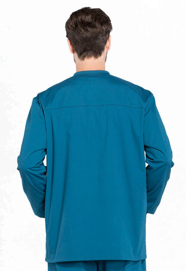 Men's Men's Snap Front Jacket - Caribbean Blue