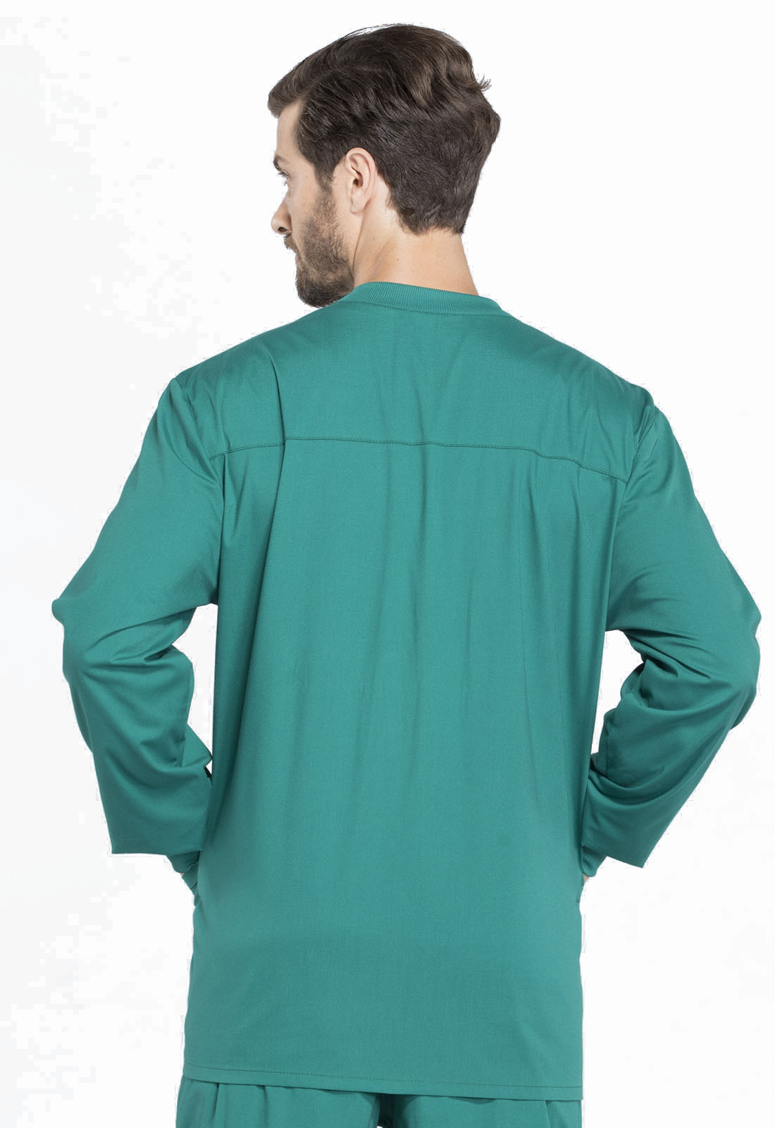 Men's Men's Snap Front Jacket - Hunter Green