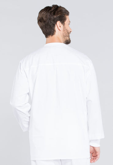 Men's Men's Snap Front Jacket - White