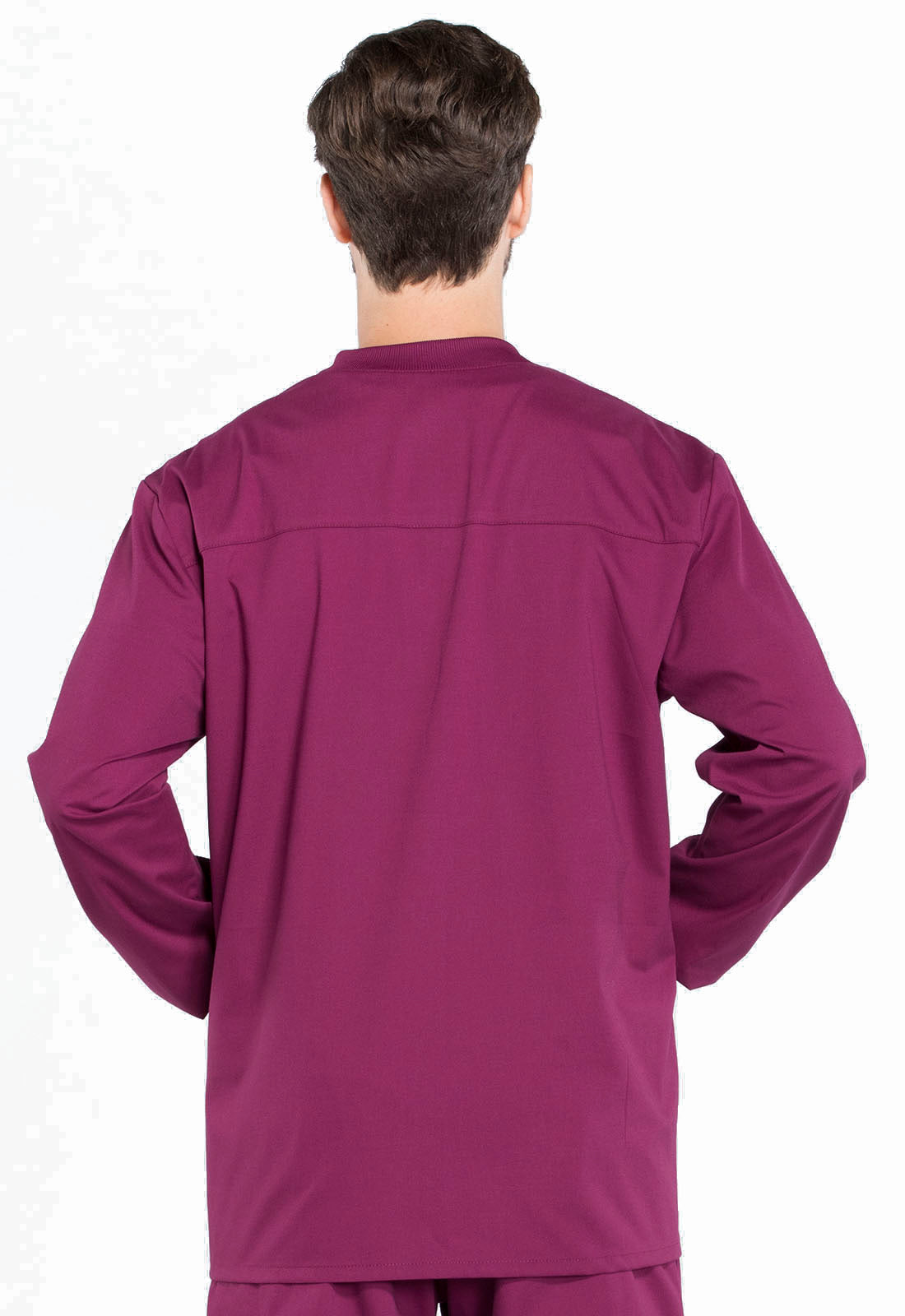 Men's Men's Snap Front Jacket - Wine